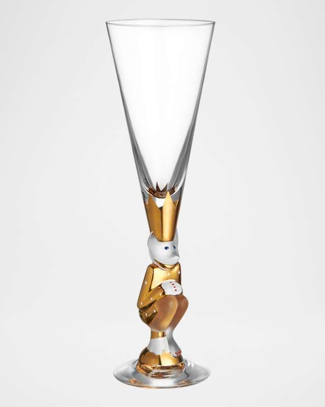 Sparkling Devil Champagne Flute, 6.5 oz.